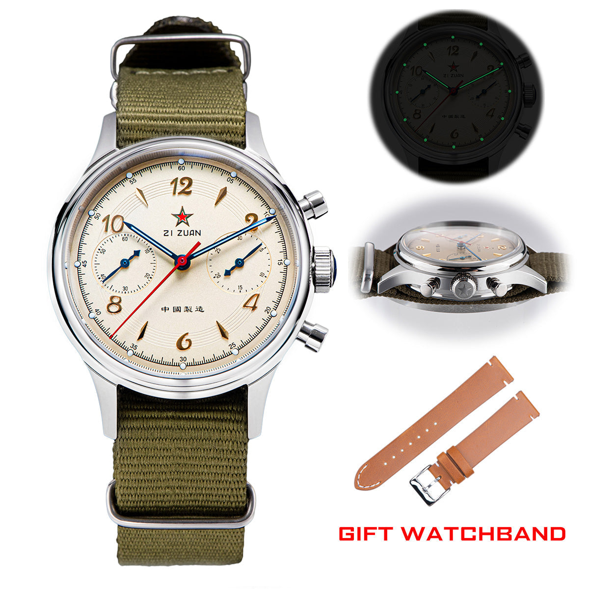 Chrono Heritage Seagull 1963 Movement Sapphire Crystal 38mm