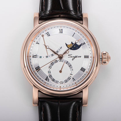 MoonPhase Master 426 Rose Gold Case Power Reserve Indicator Date