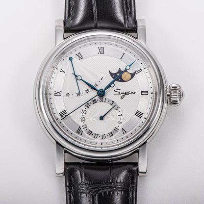 MoonPhase Master 426 Stainless Steel Case Power Reserve Indicator Date