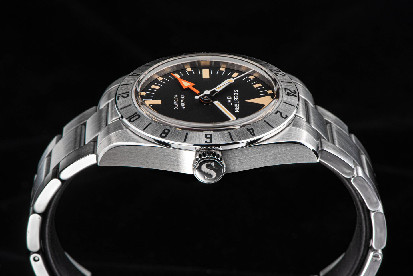 Seestern Heritage 436 BB GMT (Seiko NH34 GMT movement)