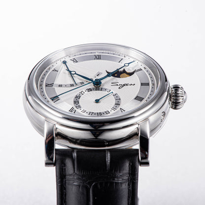 MoonPhase Master 426 Stainless Steel Case Power Reserve Indicator Date