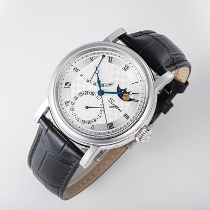 MoonPhase Master 426 Stainless Steel Case Power Reserve Indicator Date