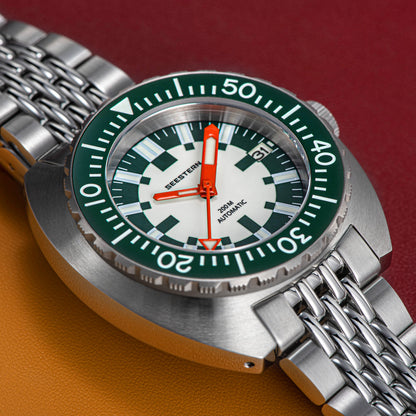 Seestern DOX12 Checker Dial Diver Luminous