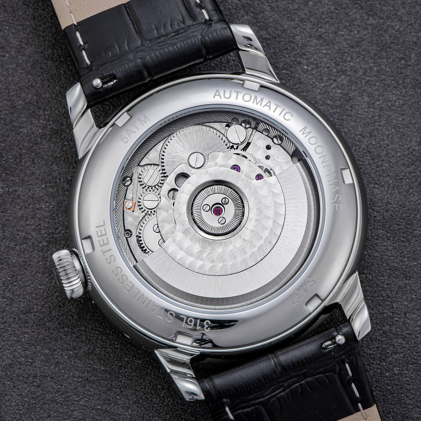 MoonPhase Master 437 Moon Phase Automatic Stainless-Steel