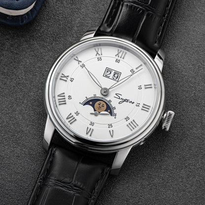 MoonPhase Master 437 Moon Phase Automatic Stainless-Steel