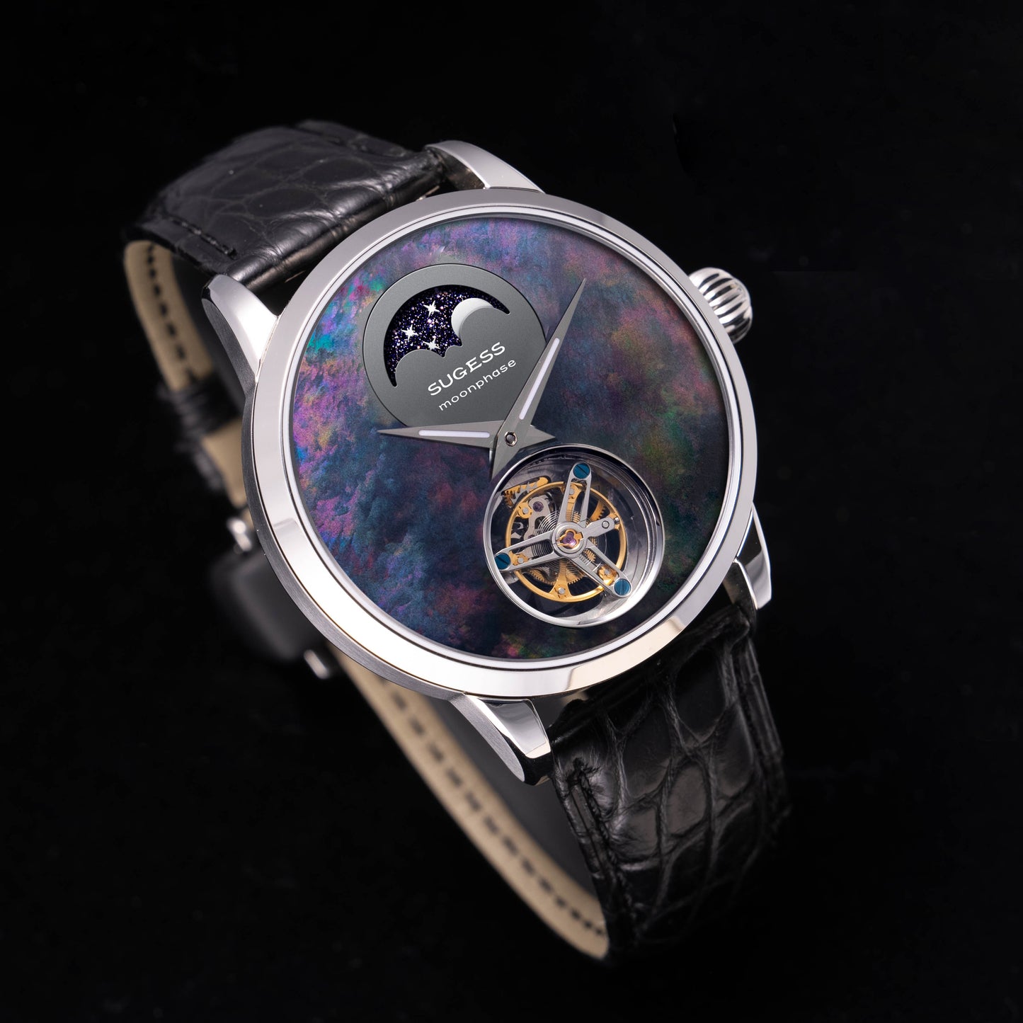 Sugess Tourbillon Master 429 ST8235 Moon Phase Tourbillon