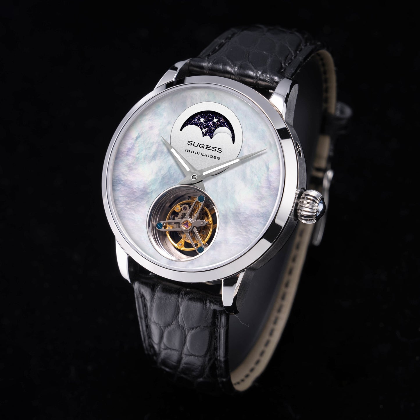 Sugess Tourbillon Master 429 ST8235 Moon Phase Tourbillon