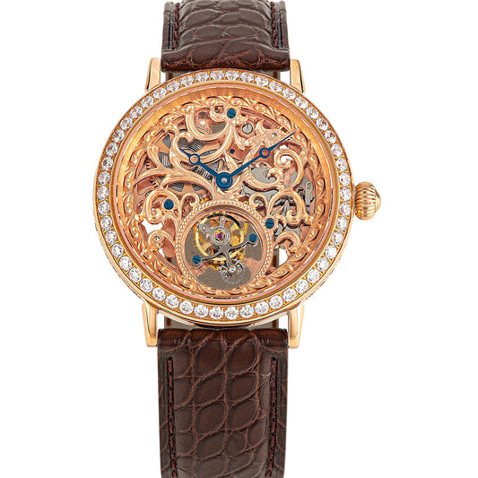 Tourbillon Master Diamond SU8000KS4 Rose Gold