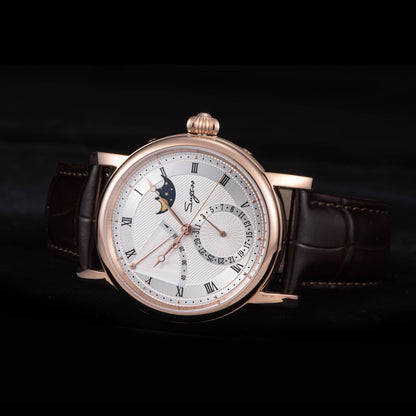 MoonPhase Master 426 Rose Gold Case Power Reserve Indicator Date