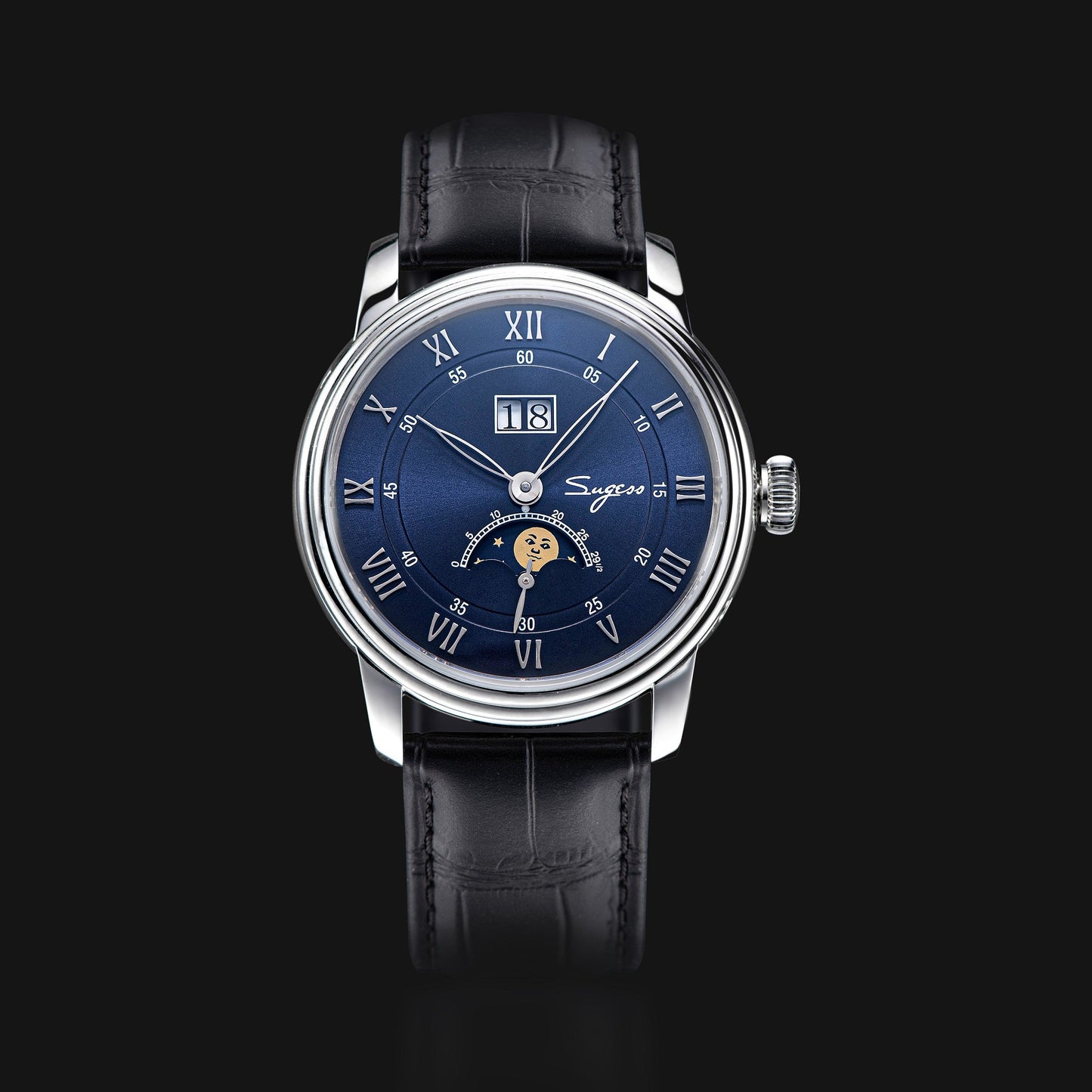 MoonPhase Master 437 Moon Phase Automatic Stainless-Steel