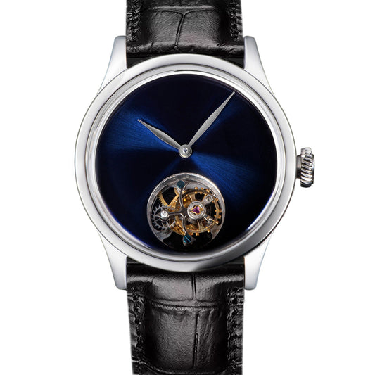 Tourbillon Master SU8000MSBL Stainless Steel Case Blue Dial