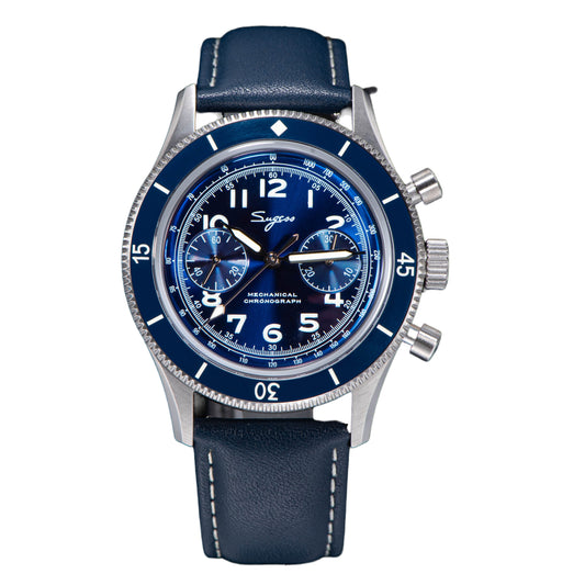 Chrono Heritage 423 Chronograph Blue Dial