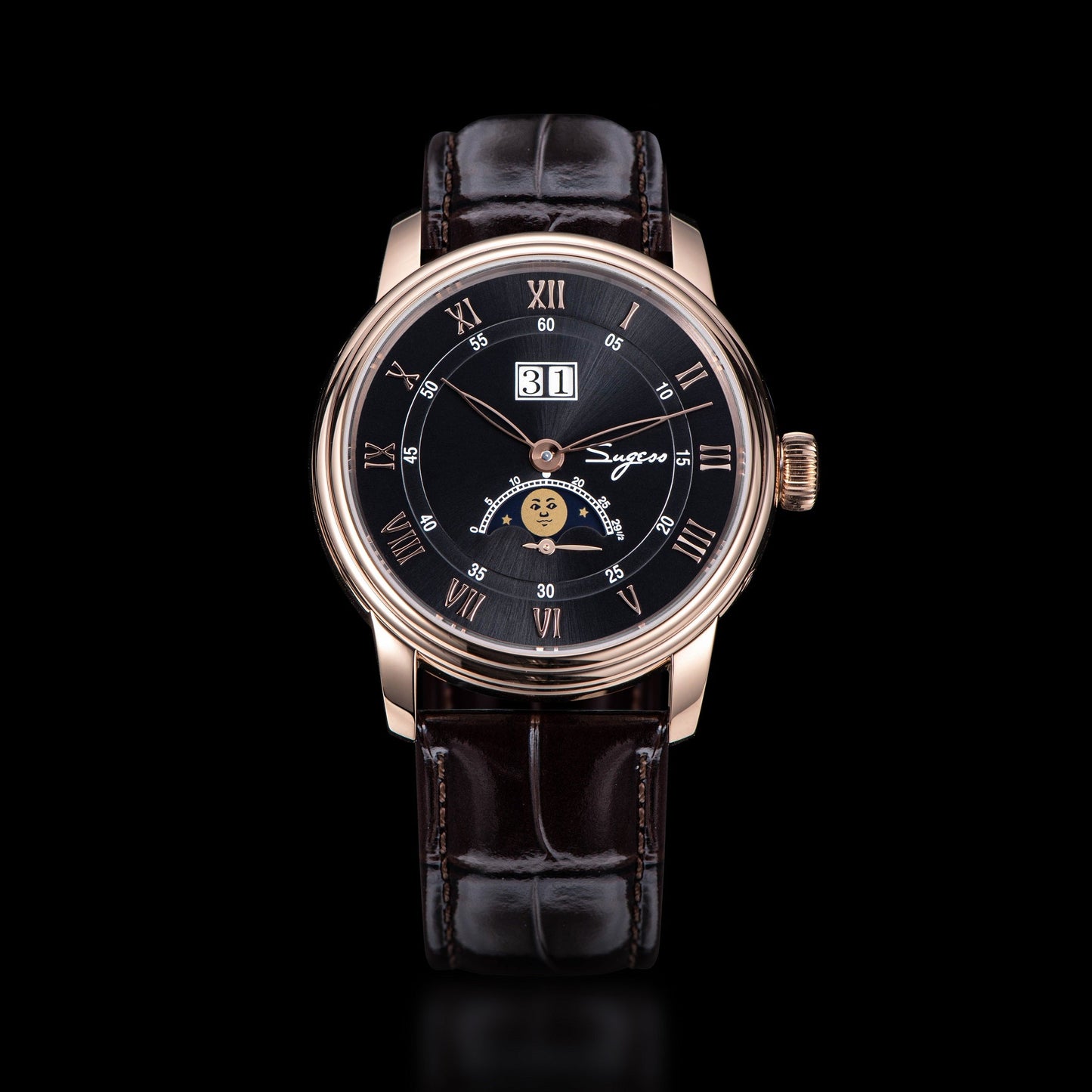 MoonPhase Master 437 Moon Phase Automatic Rose Gold