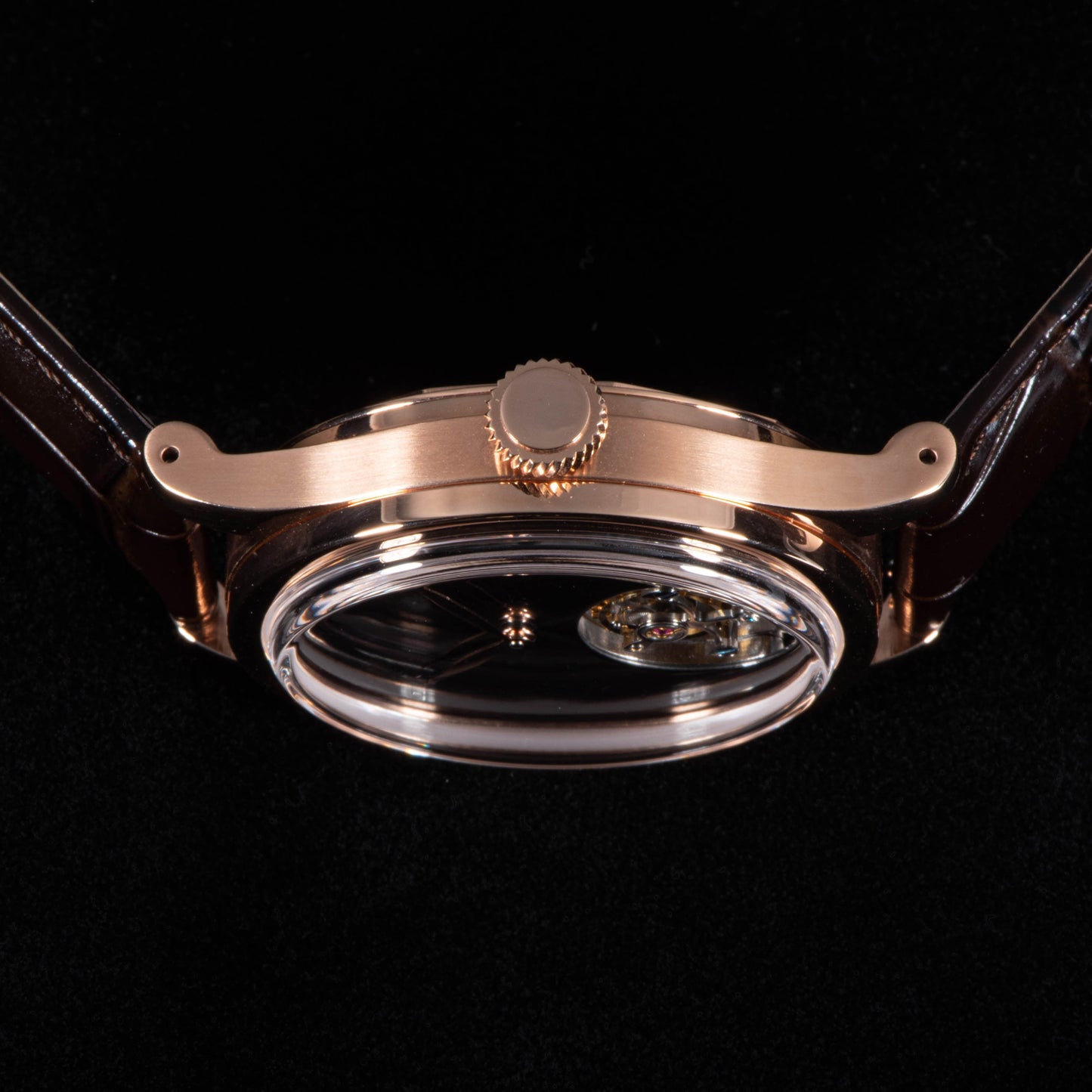 Tourbillon Master SU8000MRGN Rose Gold Case Green Dial