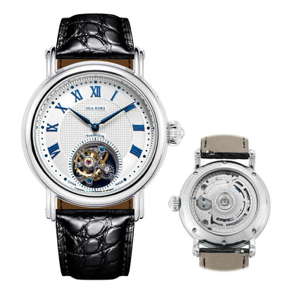 Seakors Tourbillon SE8002SW Blue Indexes Automatic