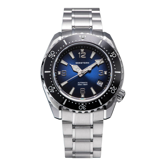 Seestern 416 Professional Diver Watch S416BL Blue Dial