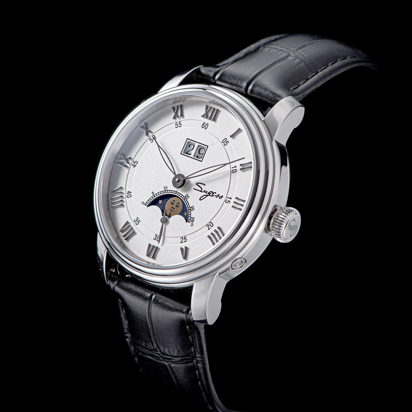 MoonPhase Master 437 Moon Phase Automatic Stainless-Steel