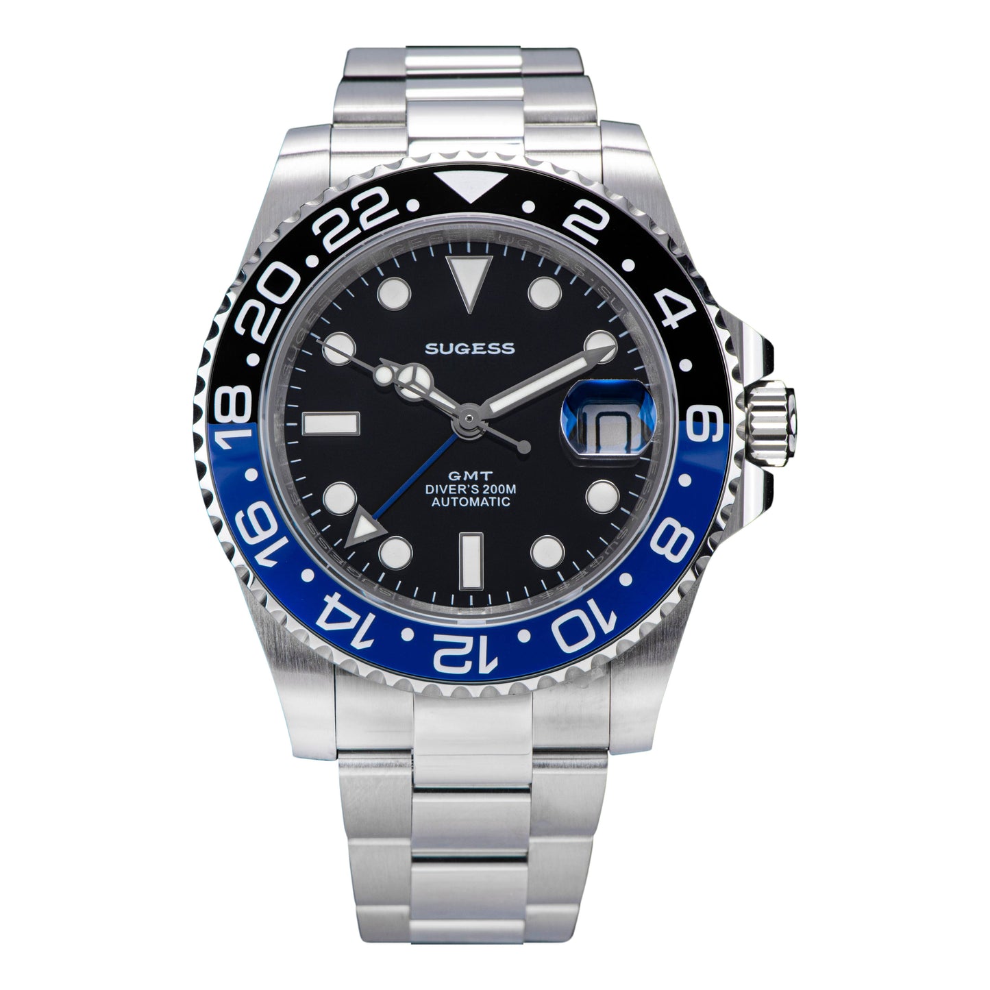 GMT DIVER'S SG126710BLNR Blue & Black Bezel