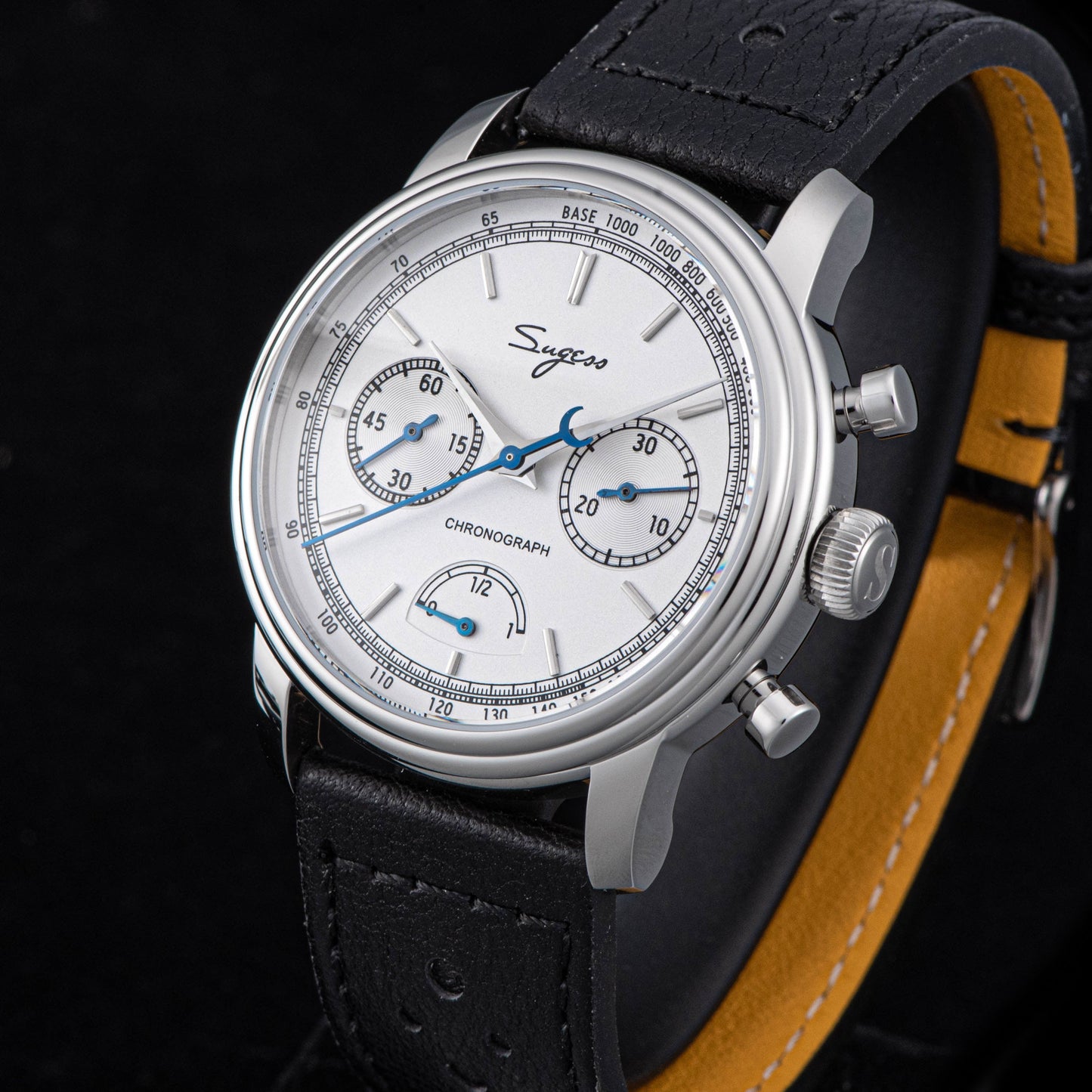 Chrono Master 438 White Dial Power Reserve Indicator