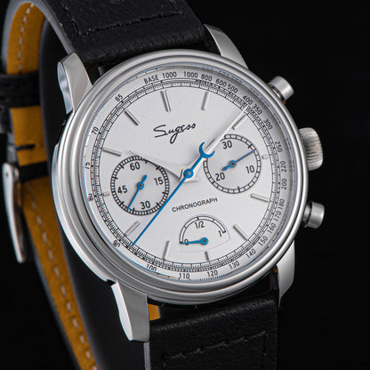 Chrono Master 438 White Dial Power Reserve Indicator