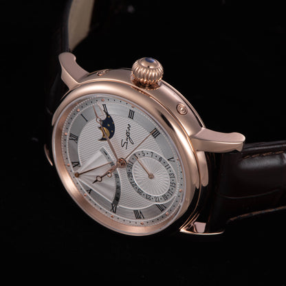 MoonPhase Master 426 Rose Gold Case Power Reserve Indicator Date