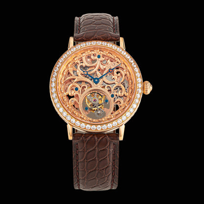 Tourbillon Master Diamond SU8000KS4 Rose Gold