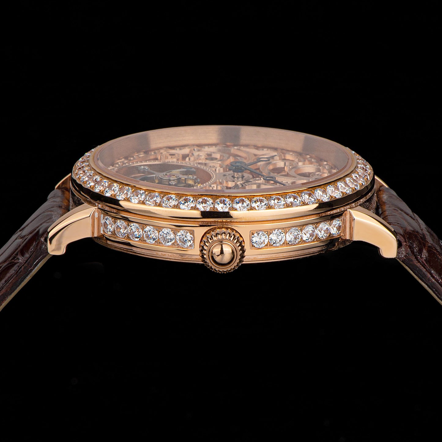 Tourbillon Master Diamond SU8000KS4 Rose Gold