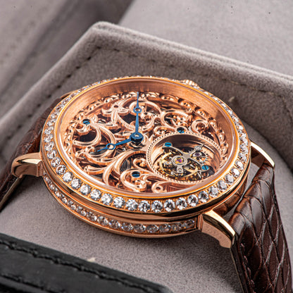 Tourbillon Master Diamond SU8000KS4 Rose Gold