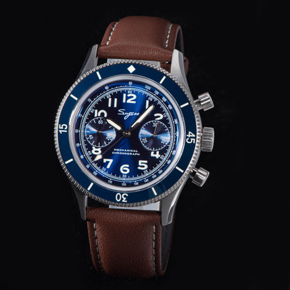 Chrono Heritage 423 Chronograph Blue Dial