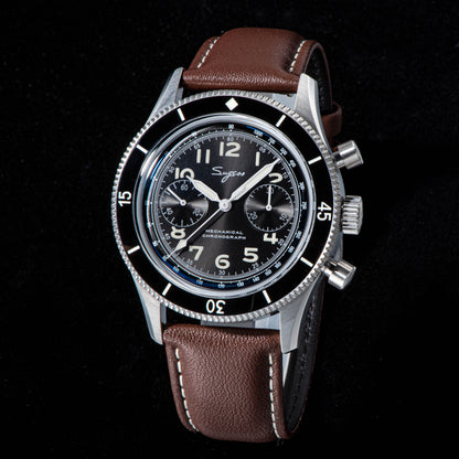 Chrono Heritage 423 Chronograph Black Dial