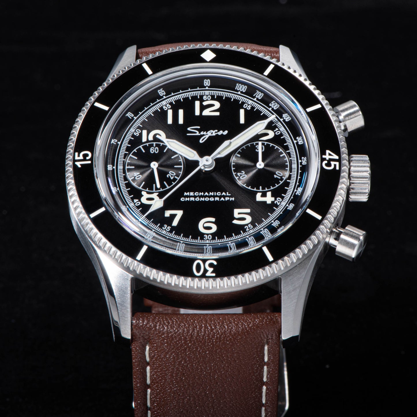 Chrono Heritage 423 Chronograph Black Dial