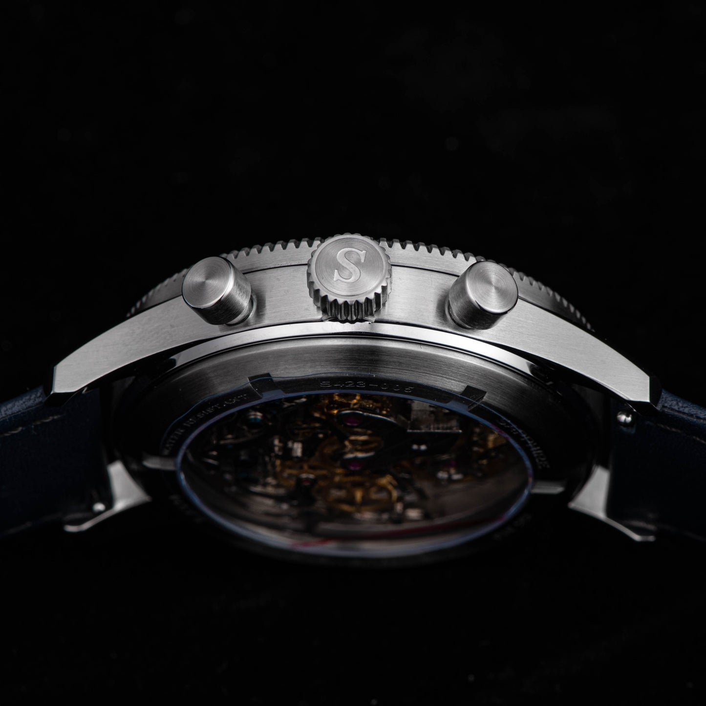 Chrono Heritage 423 Chronograph Black Dial