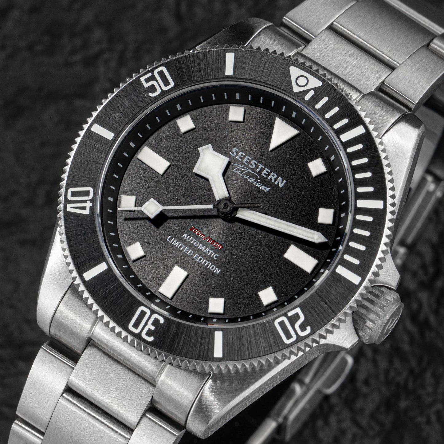 Seestern 430 Titanium Professional Diver (Seagull ST2130 movement)