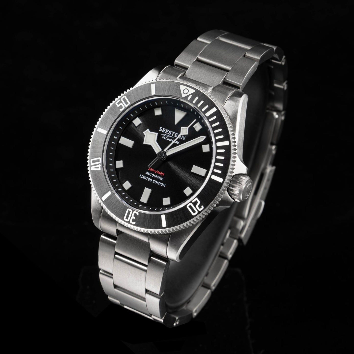 Seestern 430 Titanium Professional Diver (Seagull ST2130 movement)