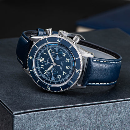 Chrono Heritage 423 Chronograph Blue Dial