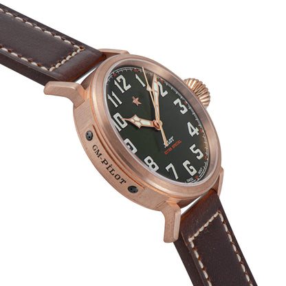 Pilot Master SUPILOT008 Green Dial ST2130 Movement