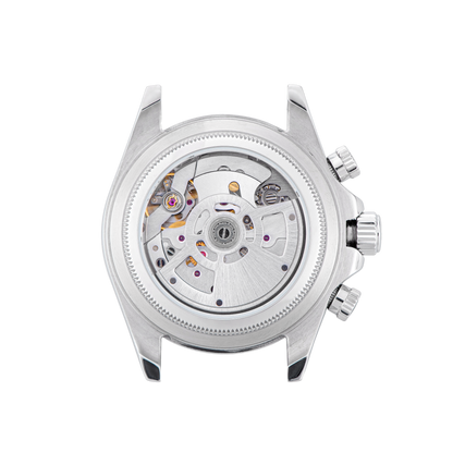 Automatic Chronograph 418-2 Ice Panda Dial Ceramic Bezel Professional