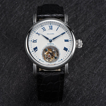 Seakors Tourbillon SE8002SW Blue Indexes Automatic