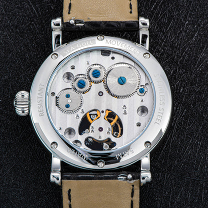 Seakors Tourbillon SE8002SW Blue Indexes Automatic