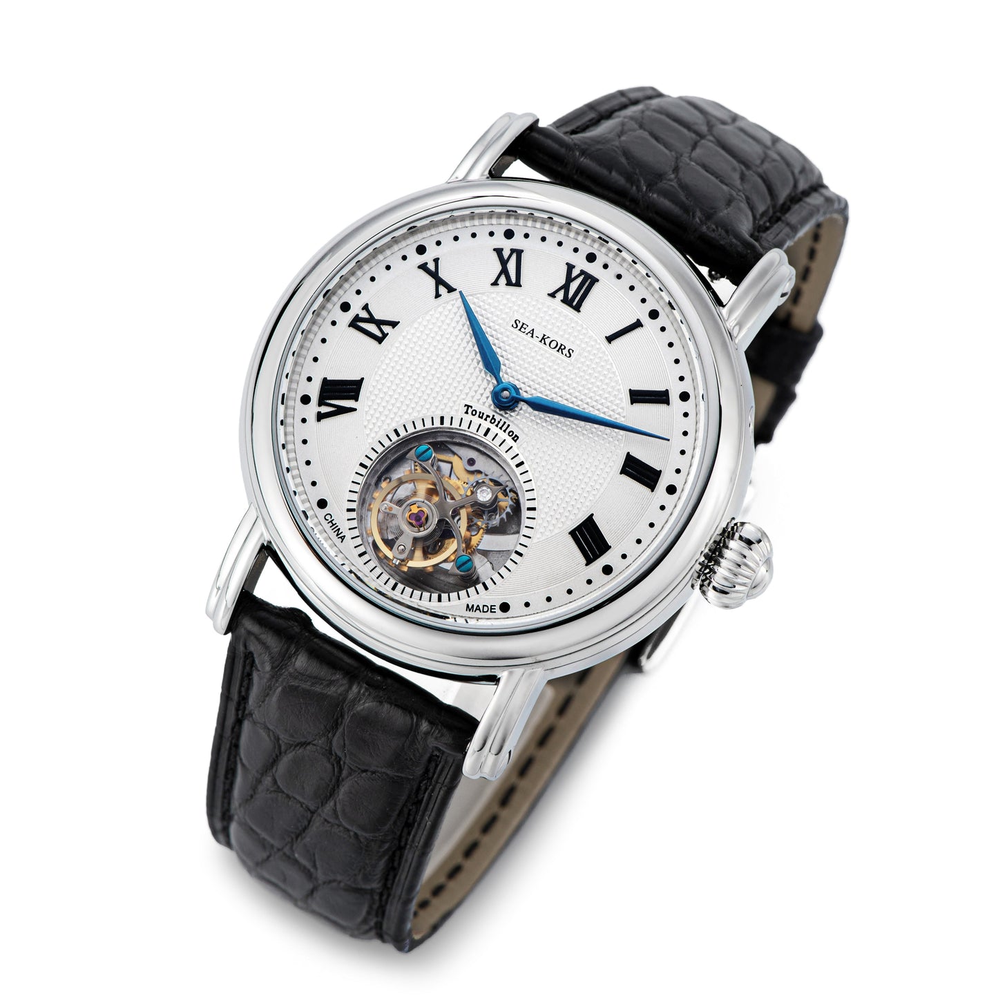 Seakors Tourbillon SE8000SK Black Indexes