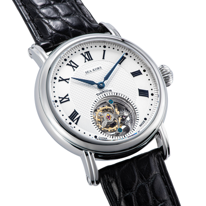 Seakors Tourbillon SE8000SK Black Indexes