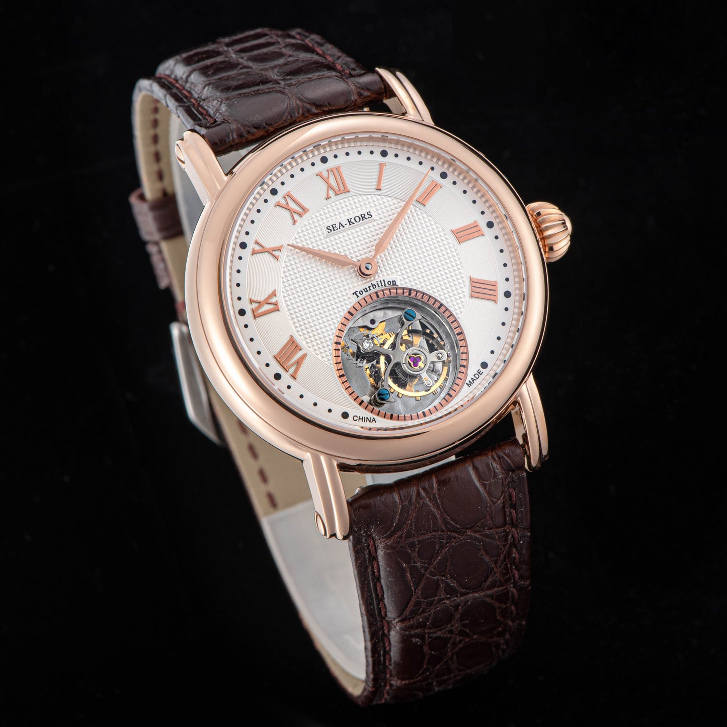 Seakors Tourbillon SE8002GW Automatic