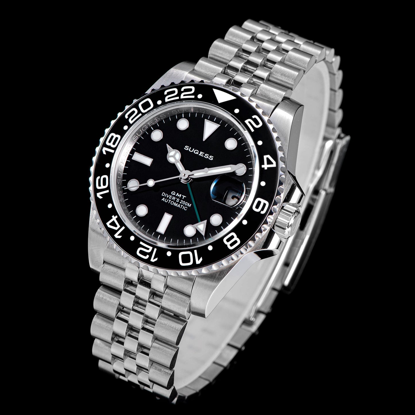 GMT DIVER'S SG116710LN Black Bezel