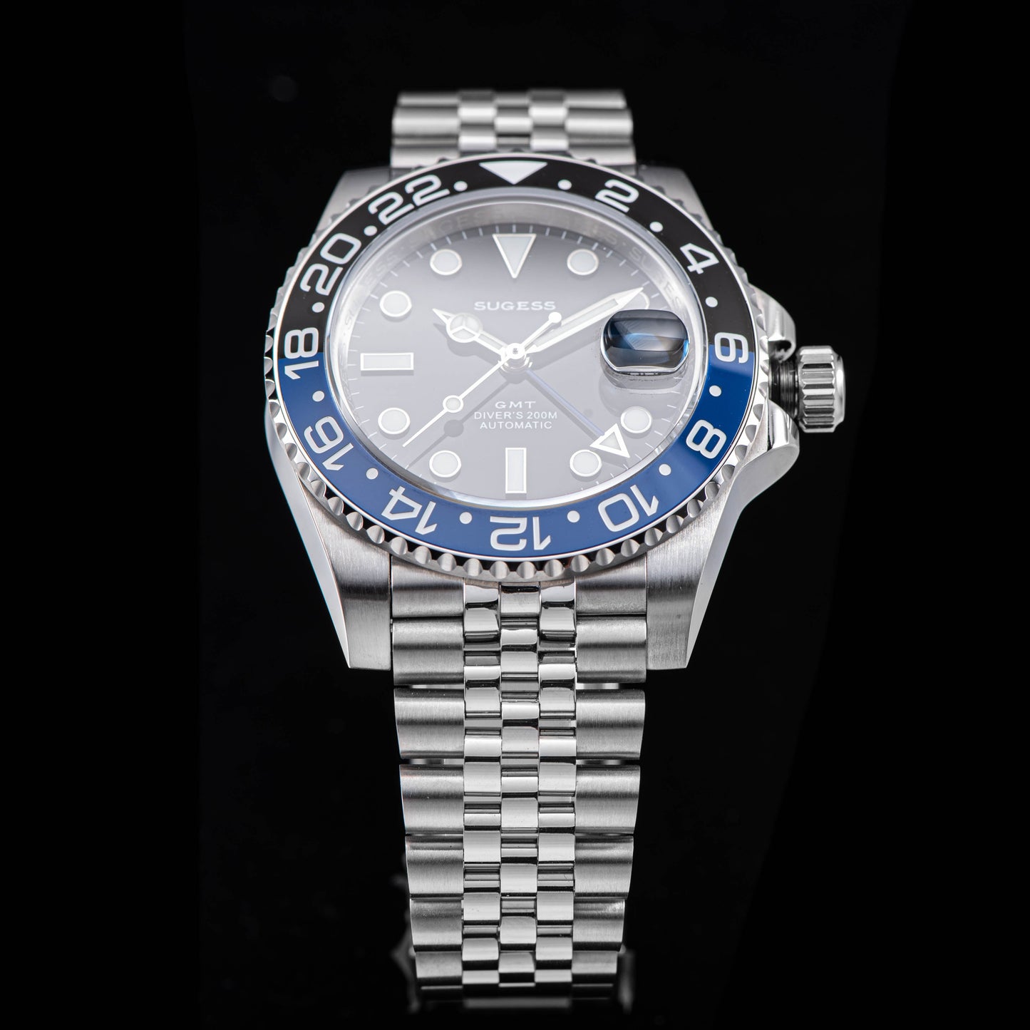 GMT DIVER'S SG126710BLNR Blue & Black Bezel