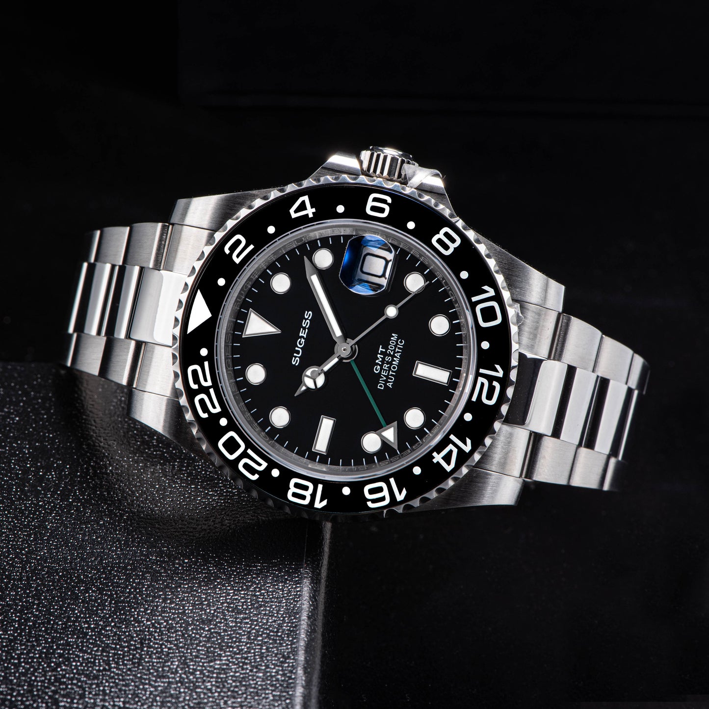 GMT DIVER'S SG116710LN Black Bezel