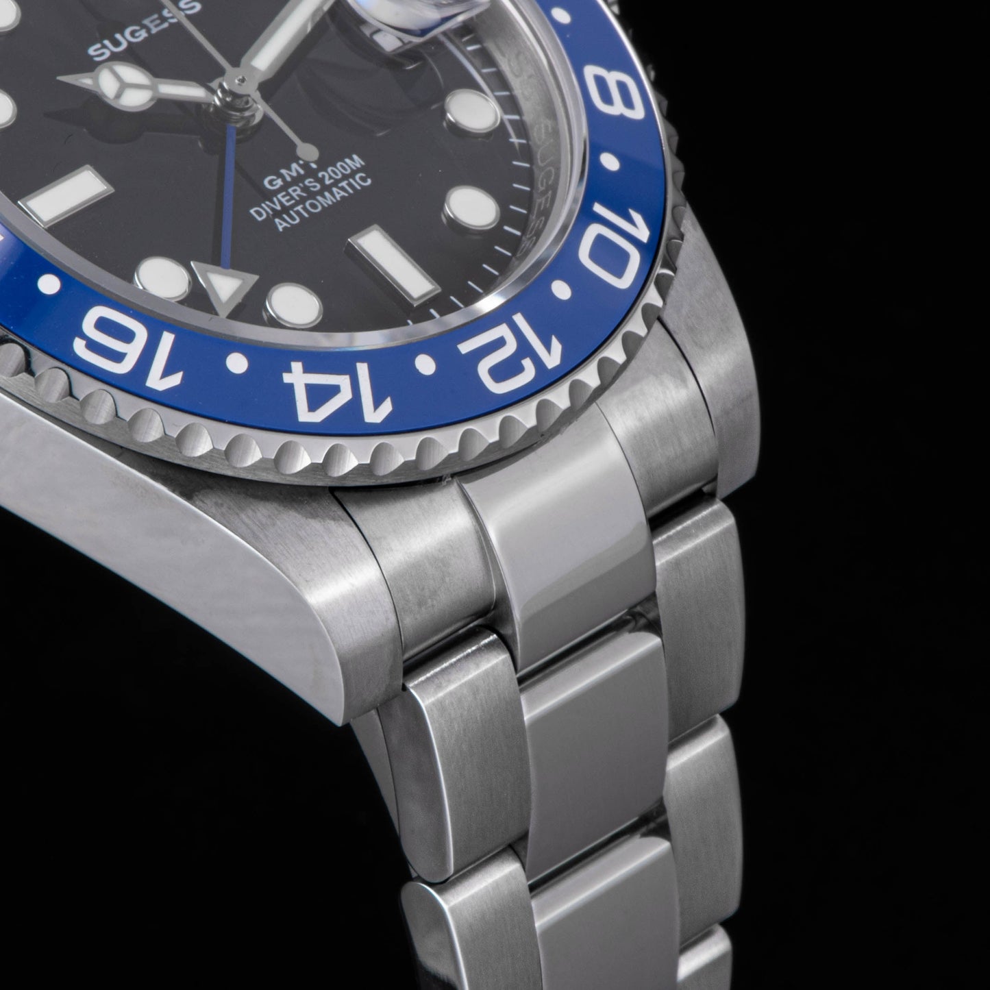 GMT DIVER'S SG126710BLNR Blue & Black Bezel