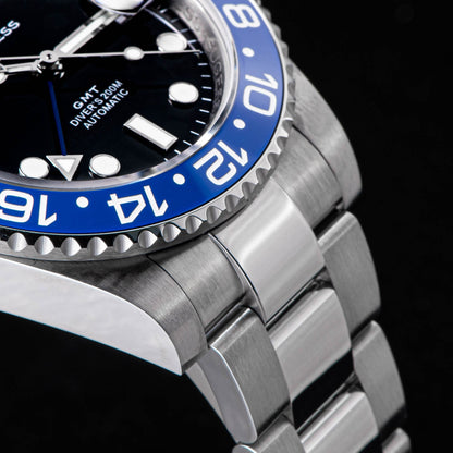 GMT DIVER'S SG126710BLNR Blue & Black Bezel