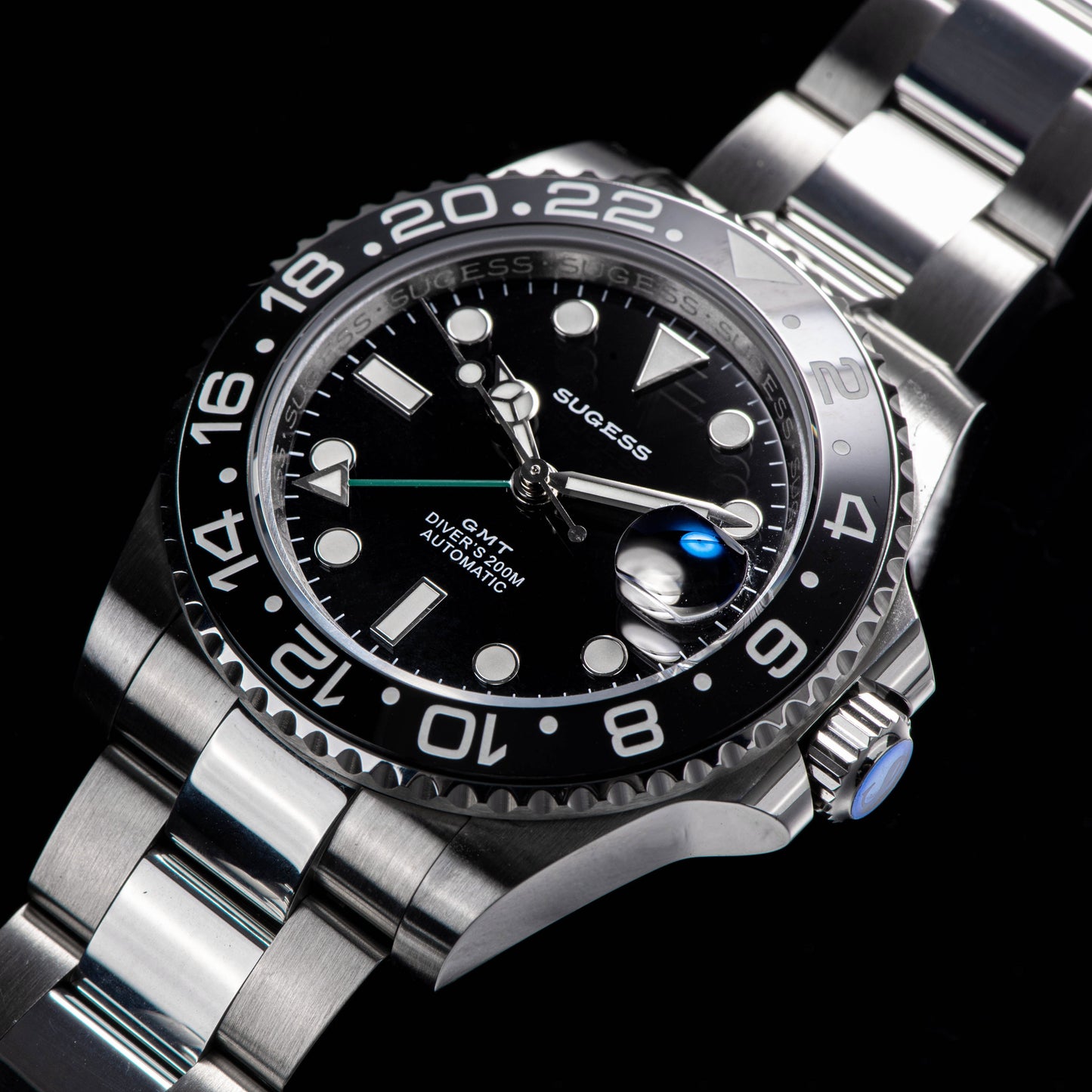 GMT DIVER'S SG116710LN Black Bezel