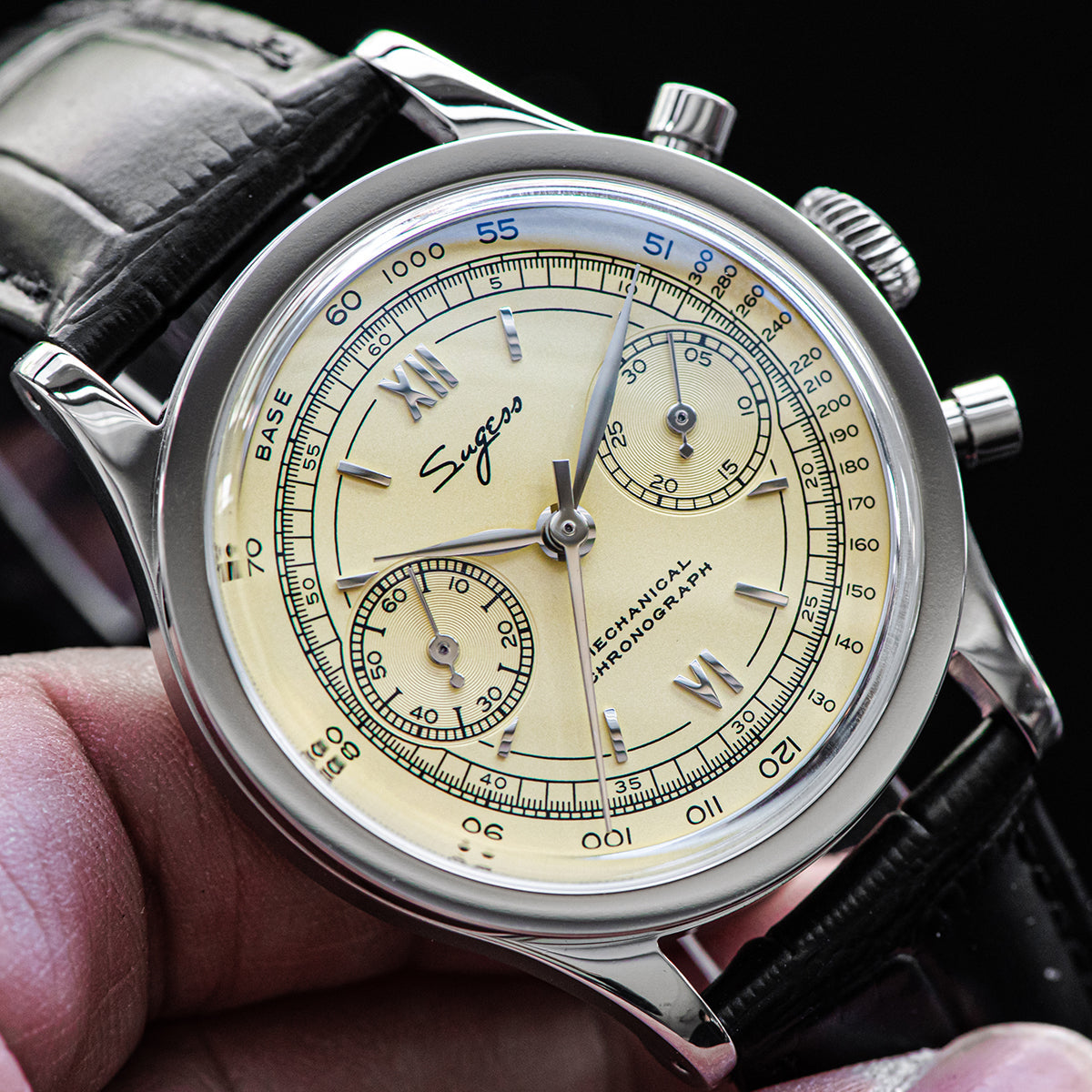 Chrono Heritage 411 SU1901CS Creamy Dial