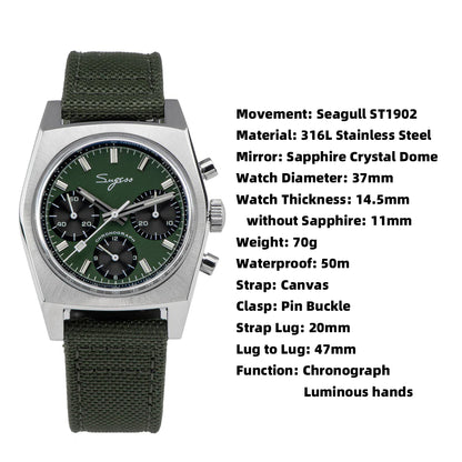 Chrono Heritage 419 Green Dial